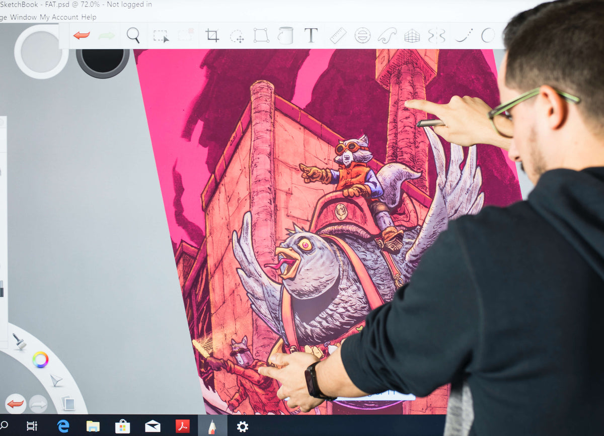 Newline RSC Series 65, 75 and 86 Inch 4K Interactive Display - product view 3