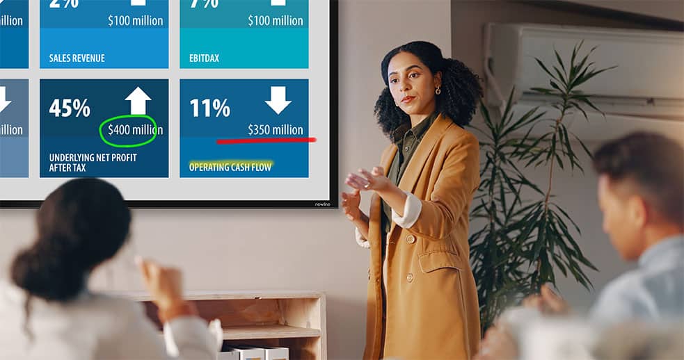 Newline S Series (26S) Interactive Flat Panel Display - product view 3