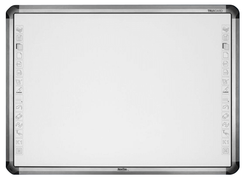 Newline TRUBOARD R3-R5 Infrared Interactive Whiteboard - front view