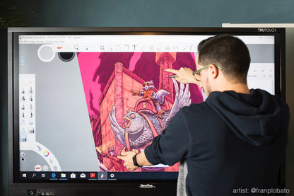 Newline TRUTOUCH RS Series 65, 75 and 86 Inch 4K Interactive Display - product view 2