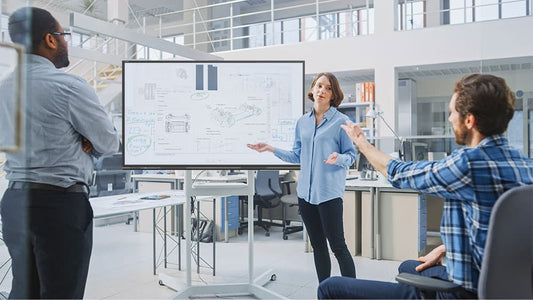 Newline TT-6523C 65 Inch C Series 4K Interactive Display - front view