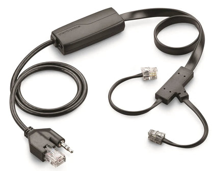 Poly APC-43: Electronic Hook Switch Adapter for Wireless Headsets - angled view