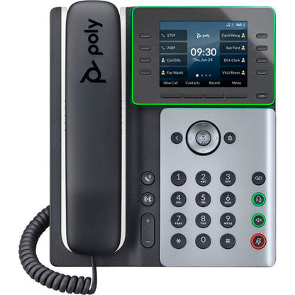 Poly Edge E350: IP Desk Phone - angled view