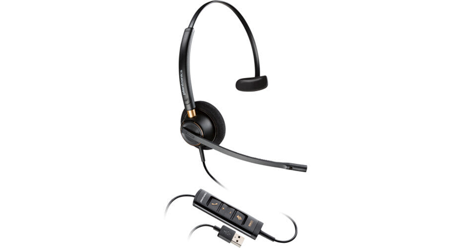 Poly EncorePro 515: Mono USB Headset - front view