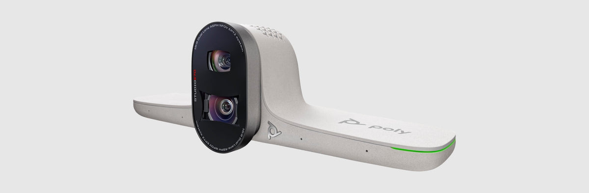 Poly G7500: Modular Video Conferencing System for Custom Room Setups - angled view
