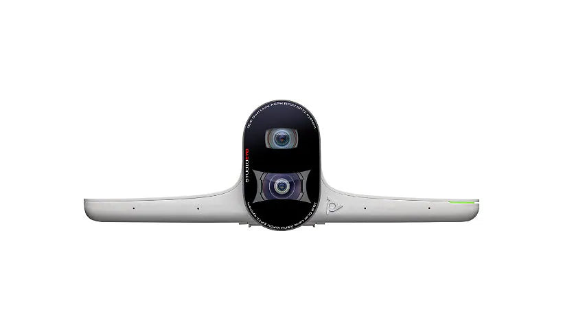 Poly Studio E70 Smart Camera: Dual 4K Camera for Large Rooms - angled view (2 of 2)