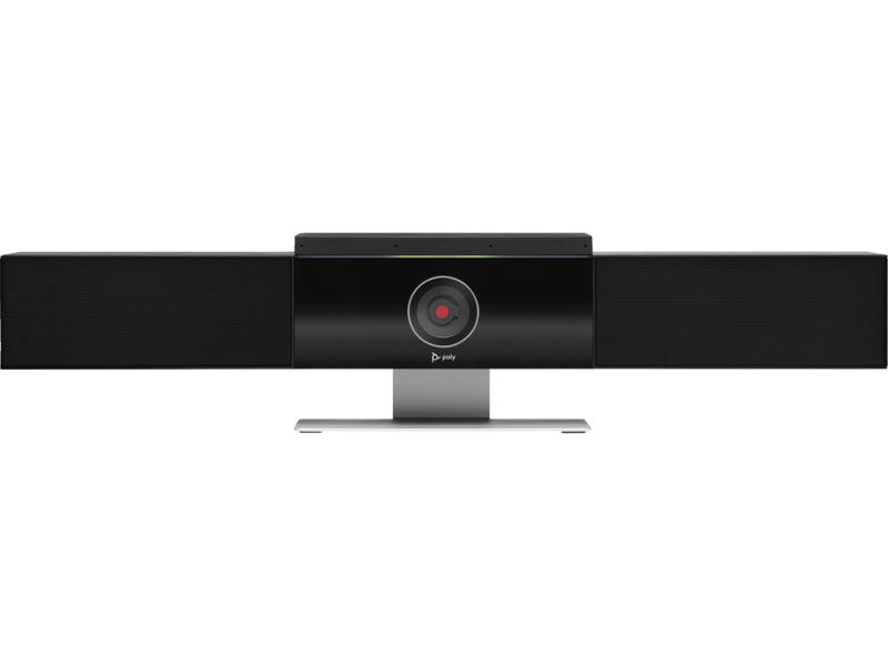 Poly Studio USB Video Bar: All in One Camera and Speaker for Medium Rooms - front view