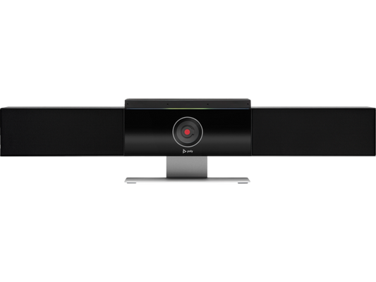 Poly Studio USB Video Bar: All in One Camera and Speaker for Medium Rooms - front view