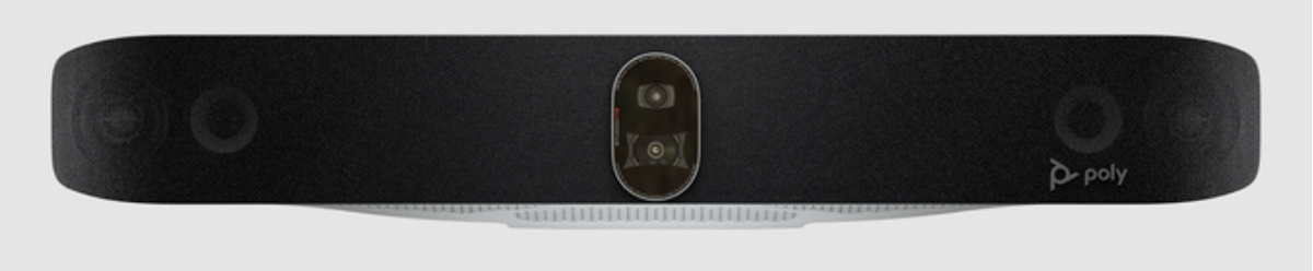 Poly Studio X72 All-in-One Video Bar: Premium Dual 4K Camera for Large Rooms - front view