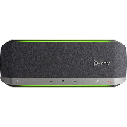 Poly SYNC 40: Portable USB Speakerphone - angled view