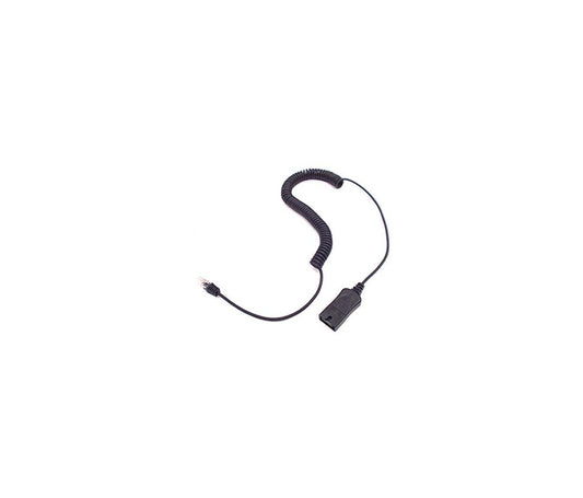 Poly U10P: Replacement Headset Cable for Desk Phones - front view