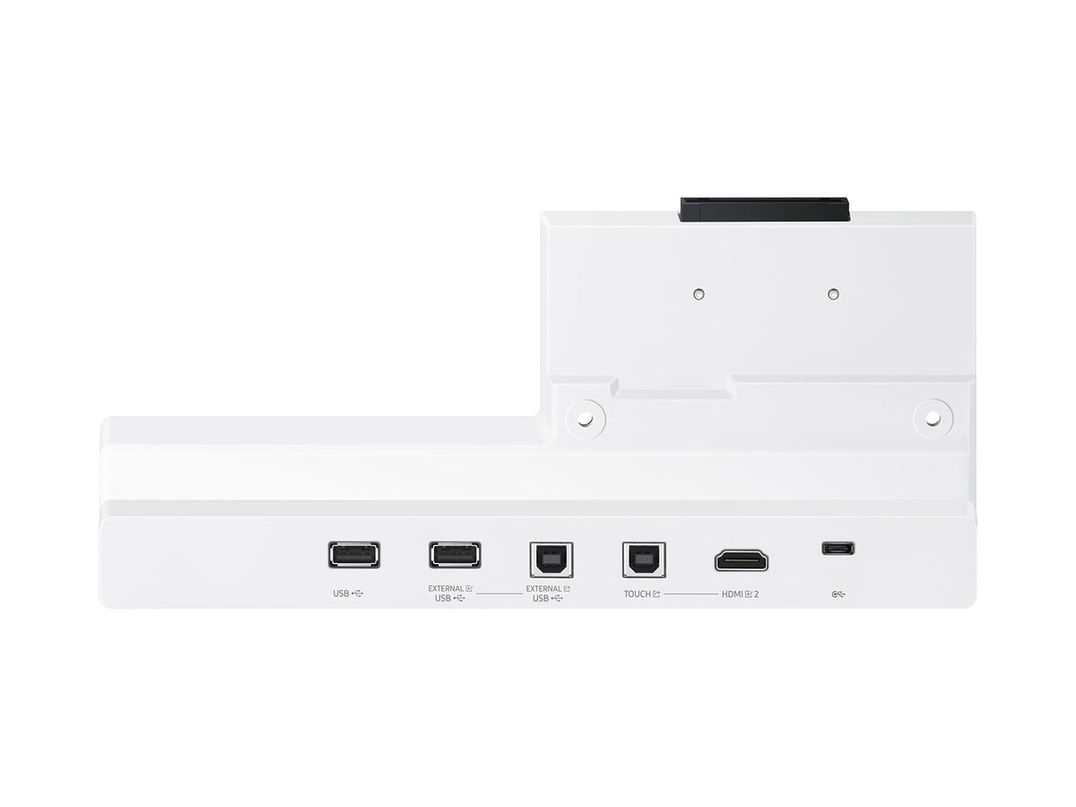 Samsung CY-TF65BBC: Connectivity Tray for Flip Pro WM55B and WM65B - ports and connectivity close-up