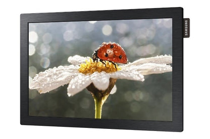 Samsung DB10E-POE: 10.1 Inch Edge-Lit LED Business Display - angled view
