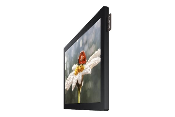 Samsung DB10E-T: 10 Inch Touch Screen LED Display - angled view (1 of 2)