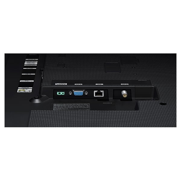 Samsung DB48E: 48 Inch Slim Direct-Lit LED Business Display - ports and connectivity close-up