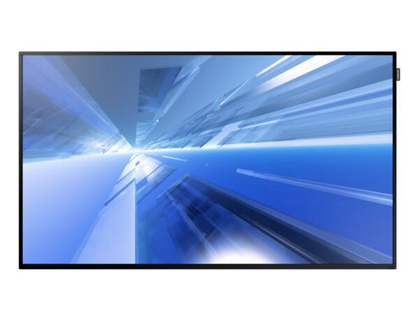 Samsung DB55E: 55 Inch Slim Direct-Lit LED Business Display - front view