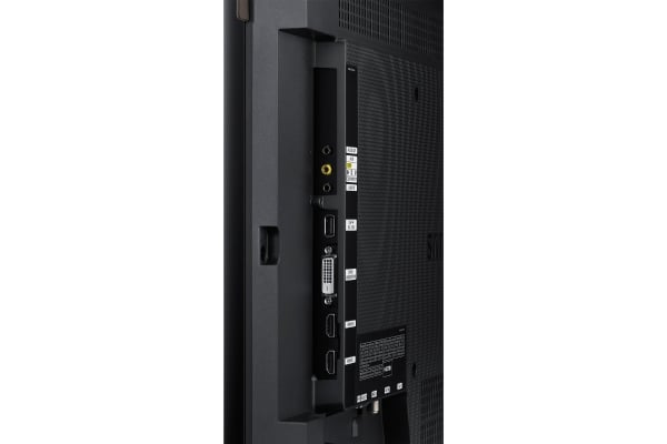 Samsung DC55E: 55 Inch DC-E Series Direct-Lit LED Business Display - ports and connectivity close-up