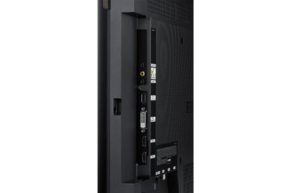 Samsung DC55E: 55 Inch DC-E Series Direct-Lit LED Business Display - ports and connectivity close-up