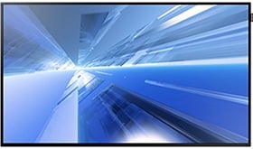 Samsung DM55E: 55 Inch Slim Direct-Lit LED Business Display - front view