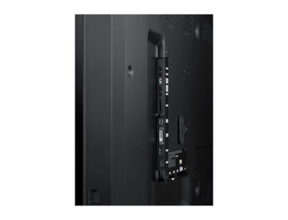 Samsung DM75E: 75 Inch Slim Direct-Lit LED Business Display - ports and connectivity close-up (2 of 2)