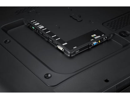 Samsung E-Board MDC Series 65 Inch: Interactive Whiteboard Display - ports and connectivity close-up