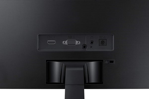 Samsung LC24F390FHM: 24 Inch CF390 Curved LED Monitor - rear view