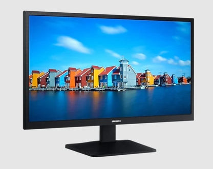 Samsung LS22A330NHM: 22 Inch Full HD Flat Monitor - angled view