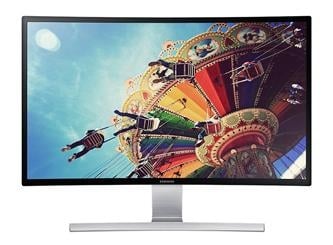 Samsung LS27D590CS: 27 Inch SD590 Curved Full HD Monitor - front view