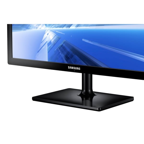 Samsung LT22C350MW: 22 Inch HDTV LED Monitor with Built-in Speakers - angled view