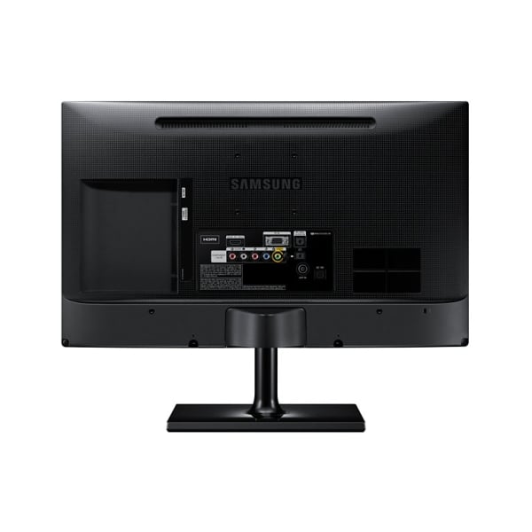 Samsung LT22C350MW: 22 Inch HDTV LED Monitor with Built-in Speakers - rear view