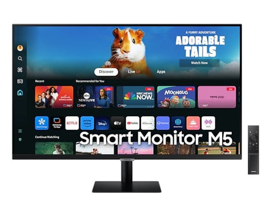 Samsung M50D: 32 Inch M5 Full HD Smart Monitor - front view (1 of 2)