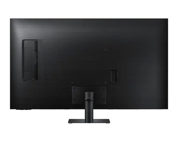 Samsung M70D: 32 Inch M7 4K UHD Smart Monitor (Black) - rear view