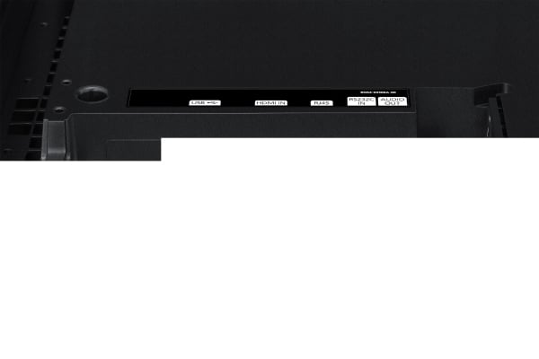 Samsung OH24E: 24 Inch High-Brightness Outdoor Display - ports and connectivity close-up
