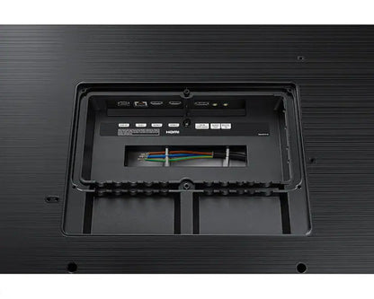 Samsung OH75A: 75 Inch 4K UHD Full Outdoor Digital Signage Display - ports and connectivity close-up