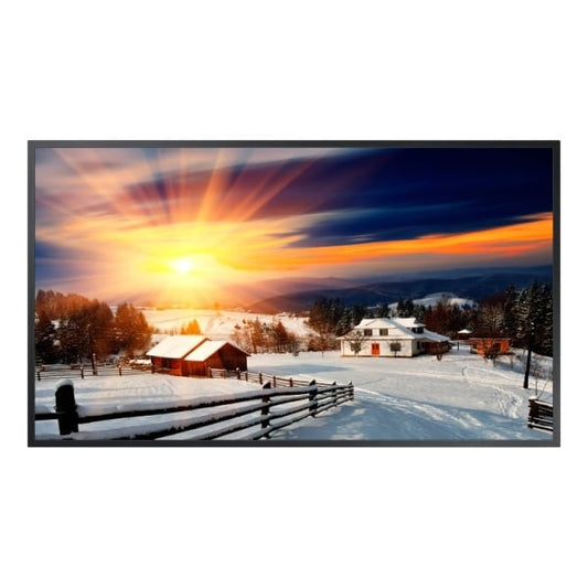 Samsung OM55F-W: 55 Inch Full HD 24/7 Professional Signage Display - front view