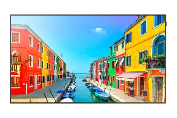 Samsung OM75D-W: 75 Inch High-Brightness Display - front view