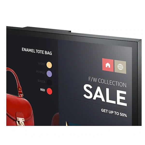 Samsung PMF-BC Series 32 Inch: Interactive Touch Display - close-up detail
