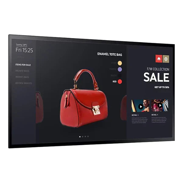 Samsung PMF-BC Series 43 Inch: Interactive Touch Display - front view