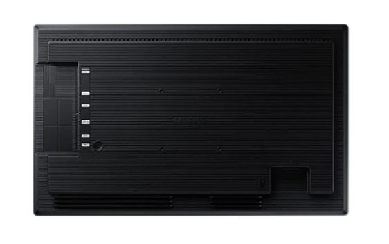Samsung QB24R-B: 24 Inch Full HD 16/7 Small-Format Smart Signage Display - rear view