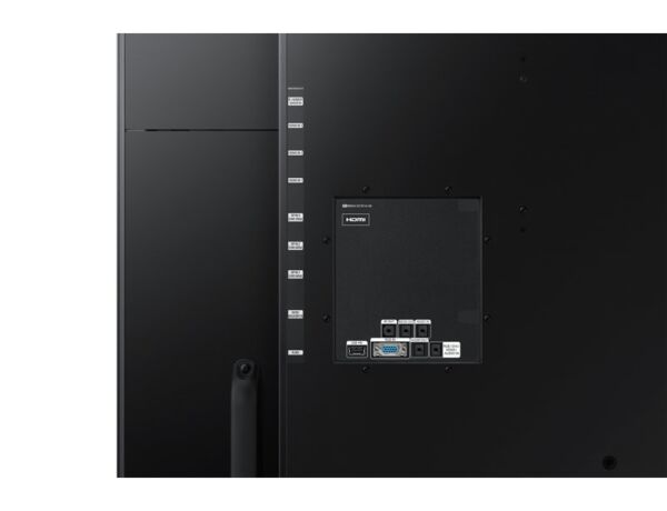 Samsung QM-D Series 105 Inch: 5K Panoramic 21:9 Boardroom Display - ports and connectivity close-up