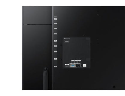 Samsung QM-D Series 105 Inch: 5K Panoramic 21:9 Boardroom Display - ports and connectivity close-up