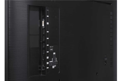 Samsung QM49F: 49 Inch QMF Series 500-Nit 4K UHD Multi-Screen Display - ports and connectivity close-up