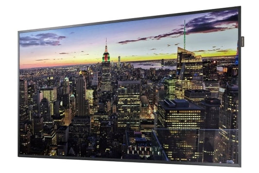 Samsung QM55F: 55 Inch QMF Series 500-Nit 4K UHD Multi-Screen Display - angled view