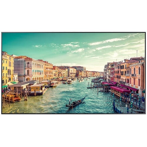 Samsung QM85R-B: 85 Inch QMR-B Series 500-Nit 4K UHD Signage Display - front view