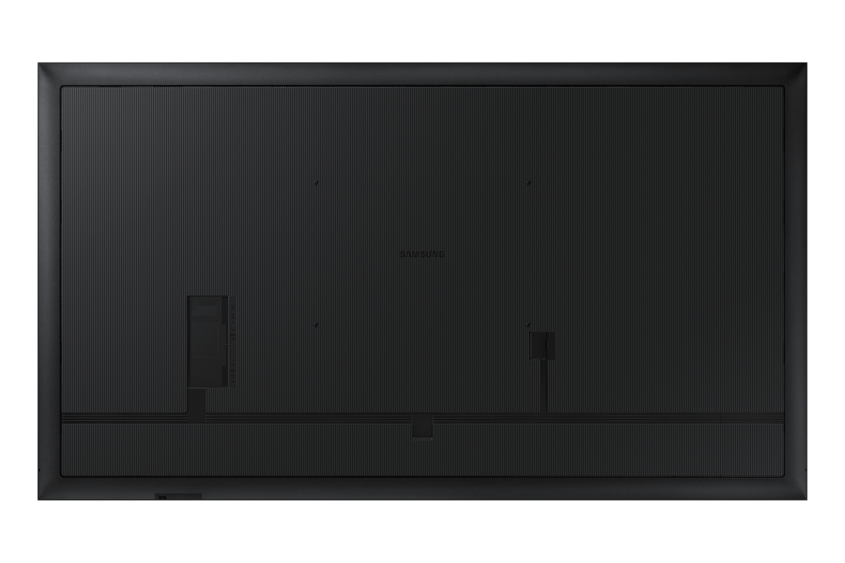 Samsung QM98C: 98 Inch Ultra-Slim 4K UHD Commercial Signage Display - rear view