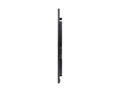 Samsung QM98F: 98 Inch 4K UHD 500-Nit 24/7 Signage Display - side profile view