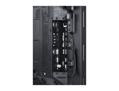 Samsung SL46B: 46 Inch 1500-Nit Window-Facing Semi-Outdoor Display - ports and connectivity close-up