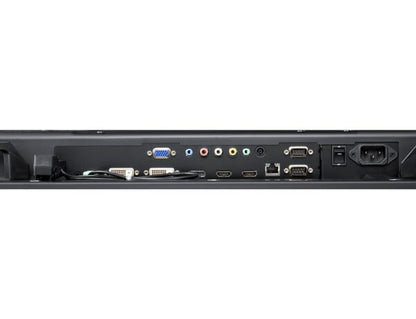 Samsung UD55A: 55 Inch 700-Nit Full HD LED Video Wall Display - ports and connectivity close-up (1 of 2)