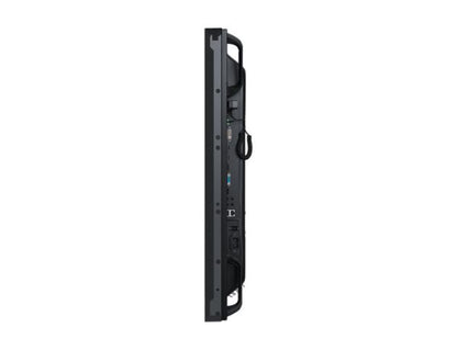 Samsung UD55E-B: 55 Inch Ultra-Narrow Bezel 24/7 Video Wall Display - side profile view