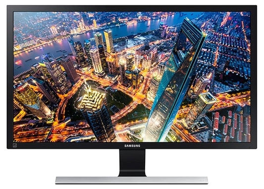 Samsung UE590: 28 Inch 4K UHD Professional Desktop Monitor - front view